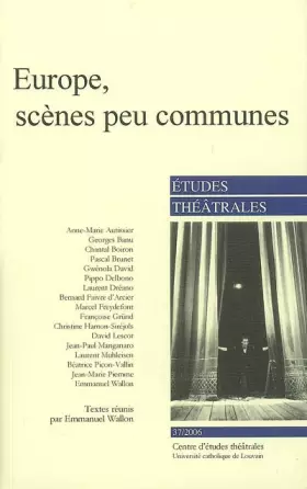 Couverture du produit · Europe, scènes peu communes