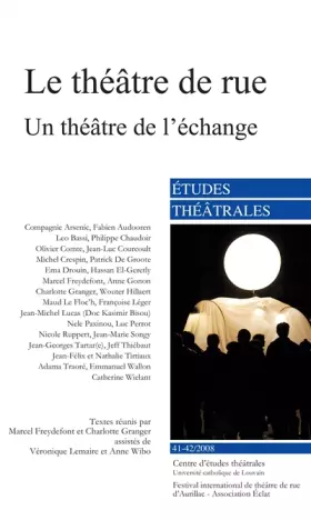 Couverture du produit · Le théâtre de rue