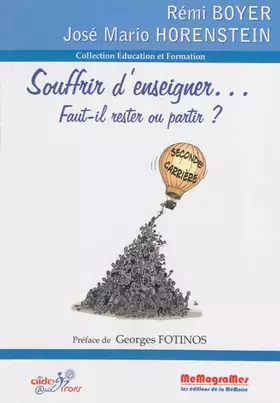 Couverture du produit · Souffrir d'Enseigner - grand format