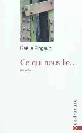Couverture du produit · Ce qui nous lie...