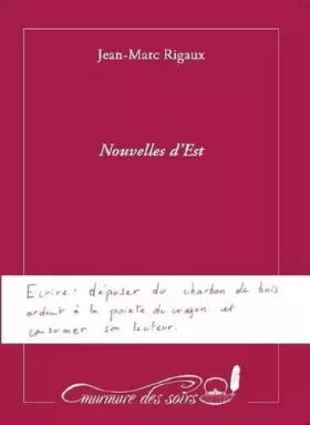 Couverture du produit · Nouvelles d'est