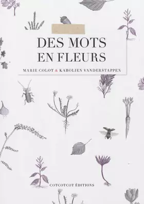 Couverture du produit · Des mots en fleurs