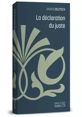 Couverture du produit · La déclaration du juste