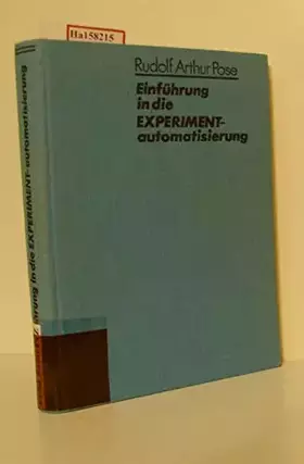 Couverture du produit · Einführung in die Experimentautomatisierung