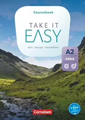 Couverture du produit · Take it Easy - A2 Extra: Kursbuch mit Video-DVD und Audio-CD