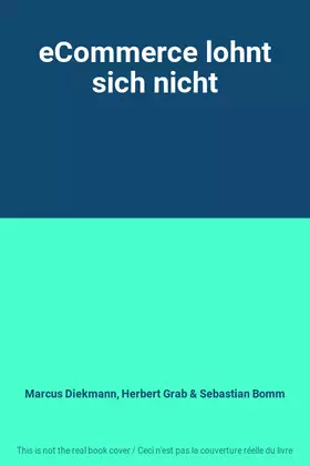 Couverture du produit · eCommerce lohnt sich nicht