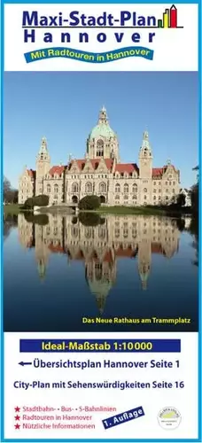 Couverture du produit · Maxi-Stadt-Plan Hannover