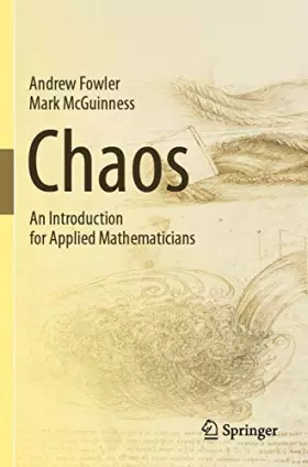 Couverture du produit · Chaos: An Introduction for Applied Mathematicians