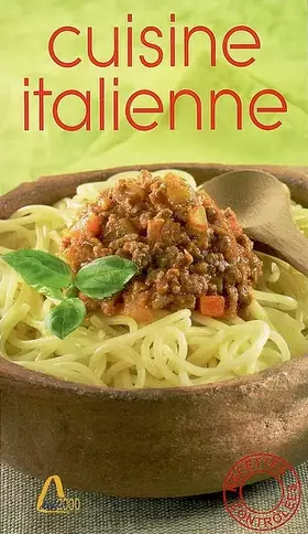 Couverture du produit · Cuisine italienne
