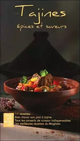 Couverture du produit · Tajines épices et saveurs - 44 recettes