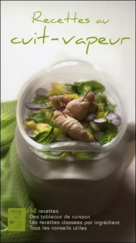 Couverture du produit · Recettes au cuit-vapeur - 62 recettes