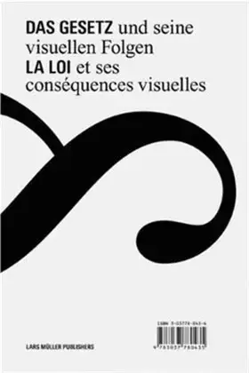 Couverture du produit · Ruedi Baur La Loi et ses consequences visuelles