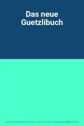 Couverture du produit · Das neue Guetzlibuch