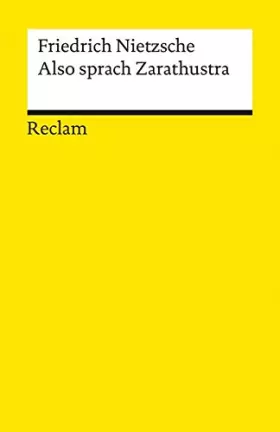 Couverture du produit · Also Sprach Zarathustra