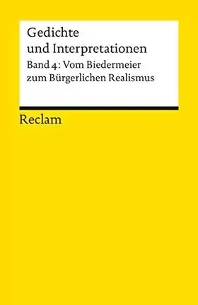 Couverture du produit · Von Biedermeier Zum Burgerlich