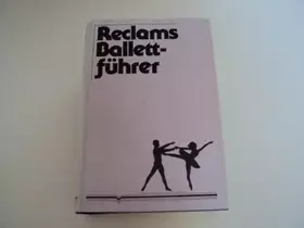 Couverture du produit · Reclams Ballettführer