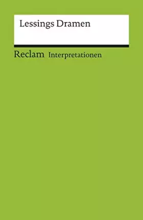 Couverture du produit · Interpretationen: Lessings Dramen.