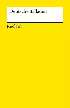 Couverture du produit · Deutsche Balladen
