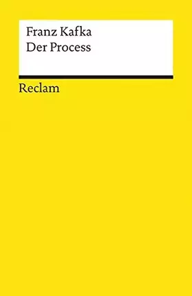 Couverture du produit · Der Proceß ( Prozeß).
