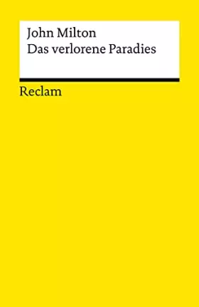 Couverture du produit · Das verlorene Paradies (Reclams Universal-Bibliothek)