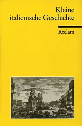Couverture du produit · Kleine italienische Geschichte.
