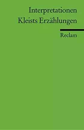 Couverture du produit · Kleists Novellen. Interpretationen.