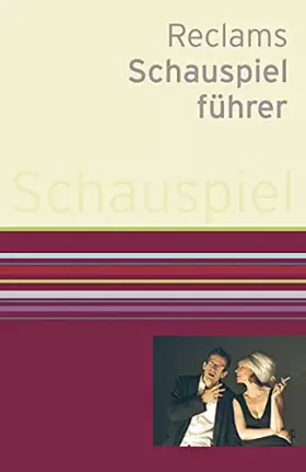 Couverture du produit · Reclams Schauspielführer