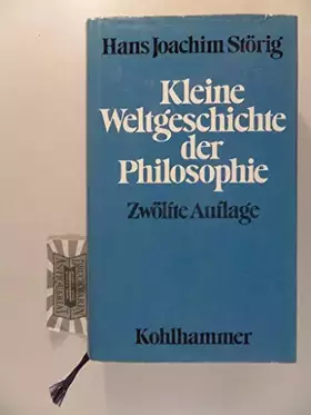 Couverture du produit · Kleine Weltgeschichte der Philosophie (German Edition)