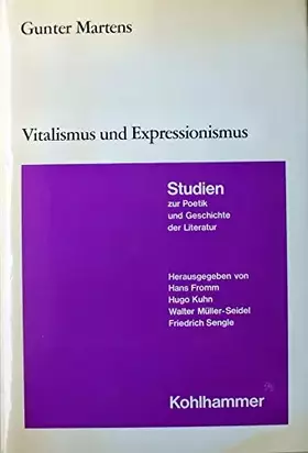 Couverture du produit · Vitalismus und Expressionismus