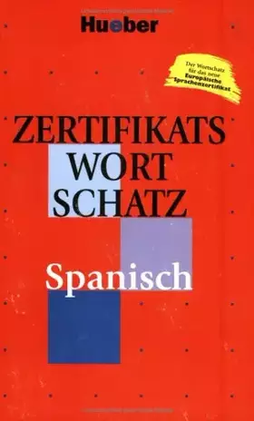 Couverture du produit · Zertifikatswortschatz, Spanisch
