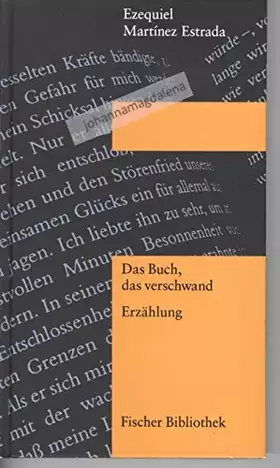 Couverture du produit · Das Buch, das verschwand