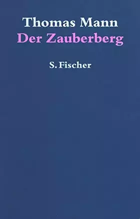 Couverture du produit · Der Zauberberg