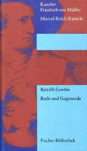 Couverture du produit · Betrifft Goethe