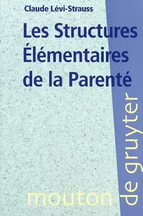 Couverture du produit · Les Structures élémentaires de la parenté