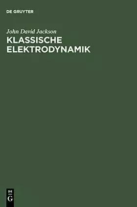 Couverture du produit · Klassische Elektrodynamik