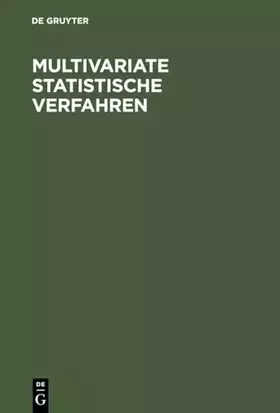 Couverture du produit · Multivariate statistische Verfahren