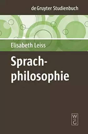 Couverture du produit · Sprachphilosophie