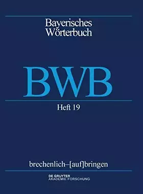 Couverture du produit · brechenlich – [auf]bringen