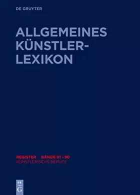 Couverture du produit · Künstlerische Berufe