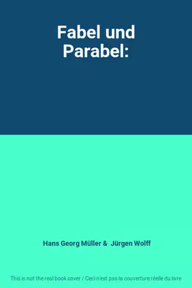 Couverture du produit · Fabel und Parabel: