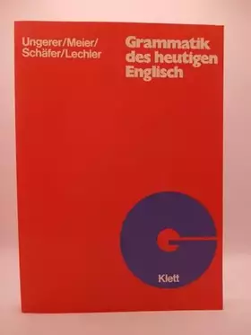 Couverture du produit · Grammatik des heutigen Englisch
