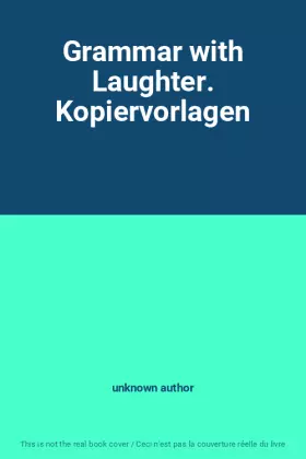 Couverture du produit · Grammar with Laughter. Kopiervorlagen