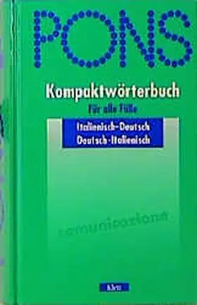 Couverture du produit · PONS Kompaktwörterbuch, Italienisch