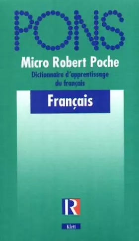 Couverture du produit · PONS Micro Robert Poche