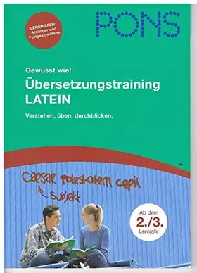 Couverture du produit · PONS Übersetzungsübungen Latein