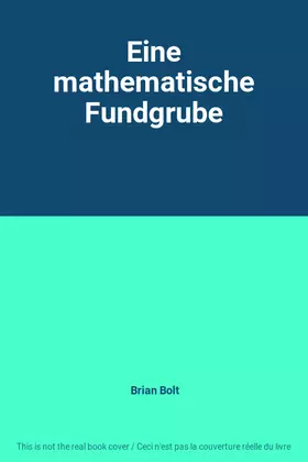 Couverture du produit · Eine mathematische Fundgrube