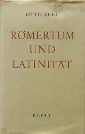 Couverture du produit · Römertum und Latinität.