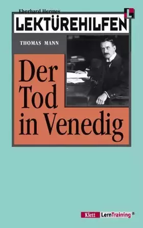 Couverture du produit · Lektürehilfen Thomas Mann "Der Tod in Venedig"