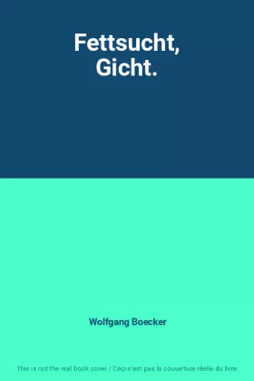Couverture du produit · Fettsucht, Gicht.