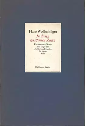 Couverture du produit · In diesen geistfernen Zeiten